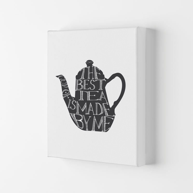 Tea Pot Portrait Modern Print, Framed Kitchen Wall Art Canvas