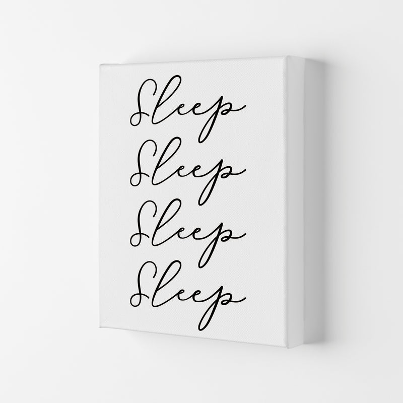 Sleep Modern Print Canvas