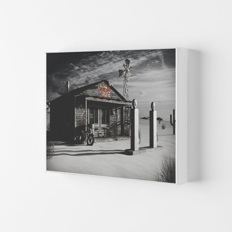 Texas Store Coca Cola Modern Print Canvas