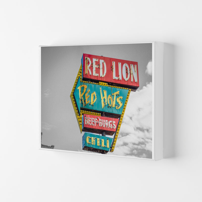 Vintage American Billboard Modern Print Canvas
