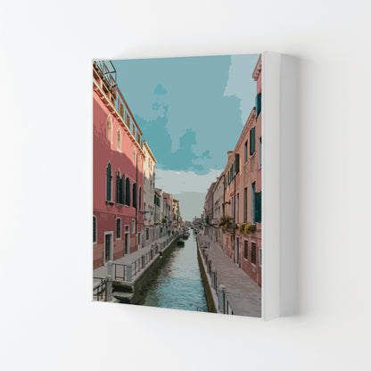 Venice Portrait 2 Modern Print Canvas