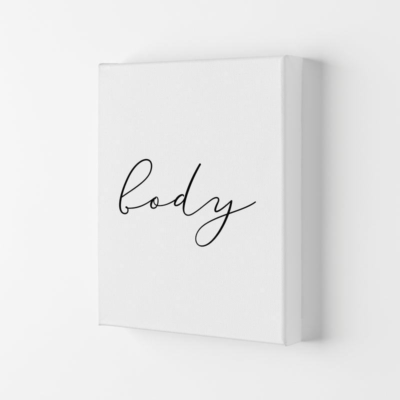 Body Framed Typography Wall Art Print Canvas