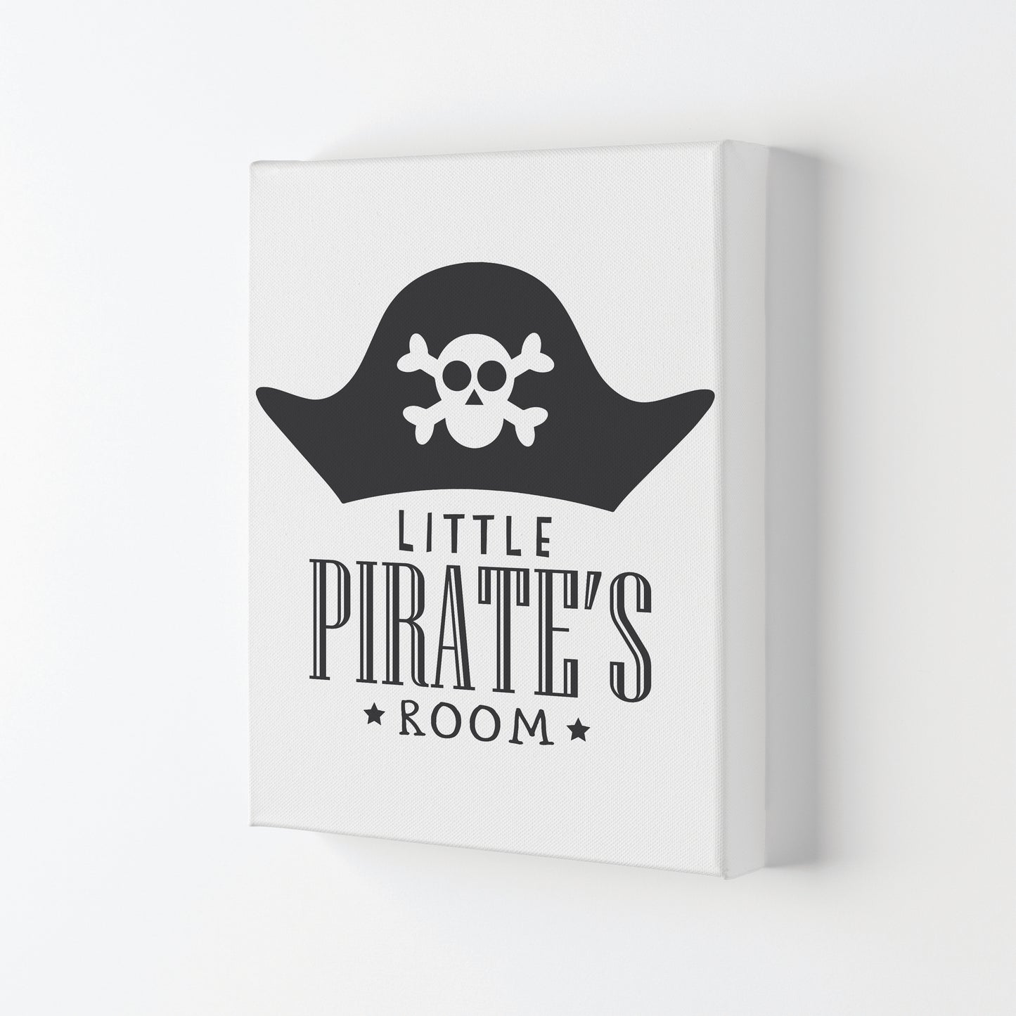 Little Pirates Room Framed Nursey Wall Art Print Canvas