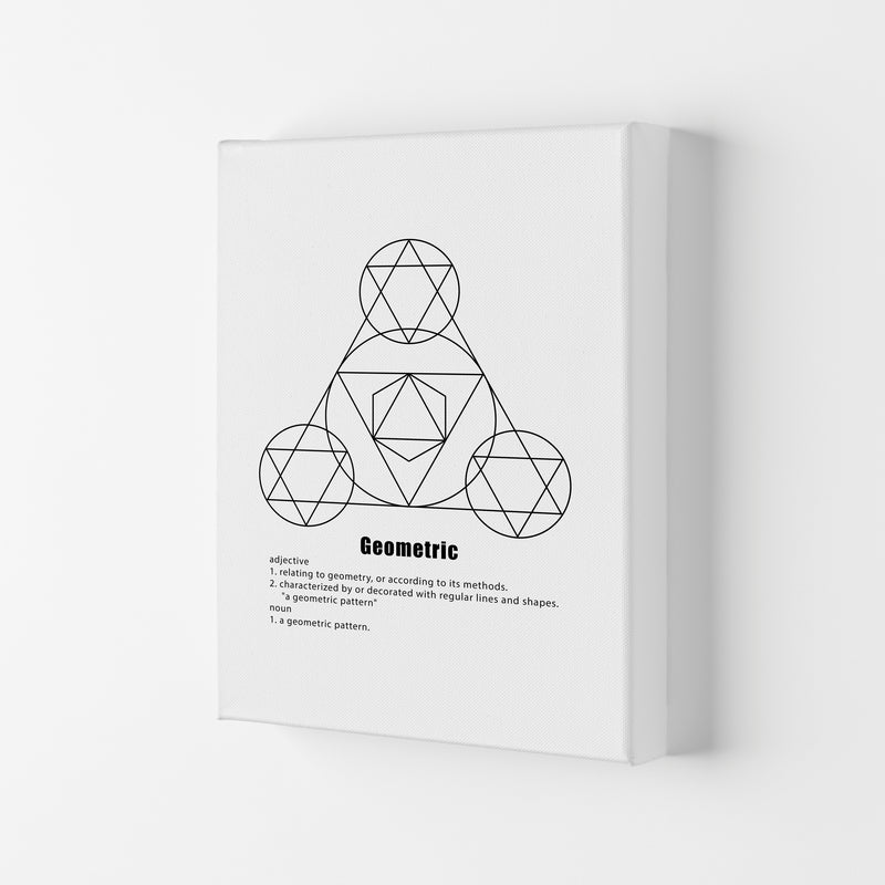 Geometric Meaning 1 Modern Print Canvas