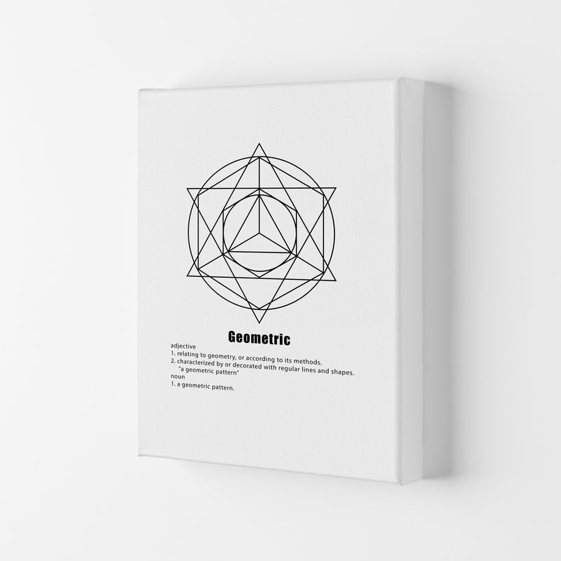 Geometric Meaning 6 Modern Print Canvas