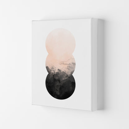 Nude And Black Watercolour 5 Art Print by Pixy Paper Canvas