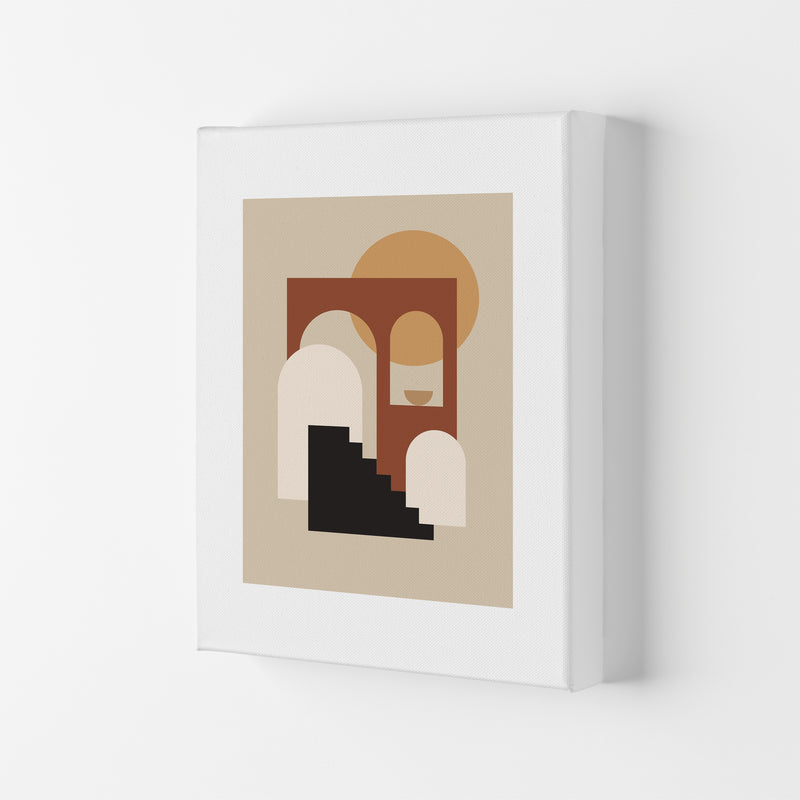 Mica Sand Stairs To Sun N16  Art Print by Pixy Paper Canvas