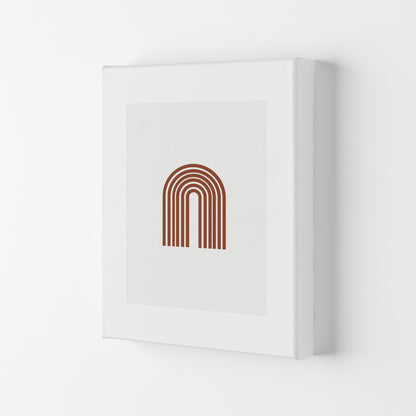 Mica Sand Rainbow N18  Art Print by Pixy Paper Canvas