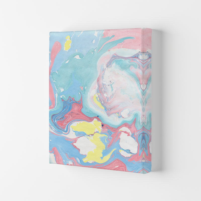 Liquid Mix Rainbow  Art Print by Pixy Paper Canvas