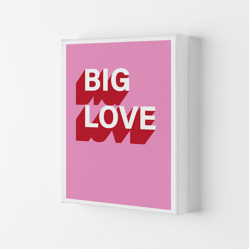 Big Love Shadow  Art Print by Pixy Paper Canvas