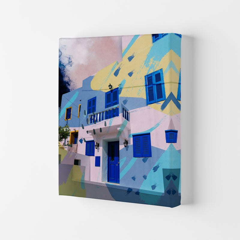 Buliding Pop  Art Print by Pixy Paper Canvas