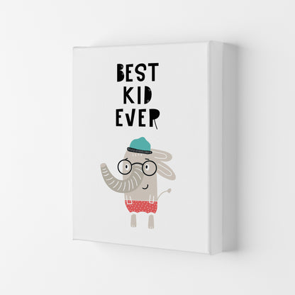 Best Kid Ever Animal Pop  Art Print by Pixy Paper Canvas
