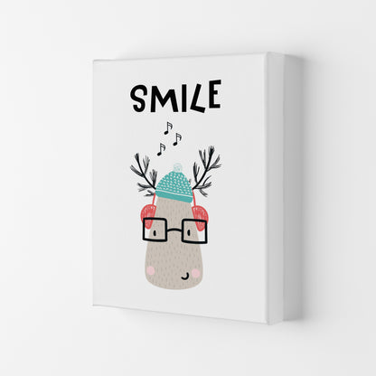 Smile Animal Pop  Art Print by Pixy Paper Canvas
