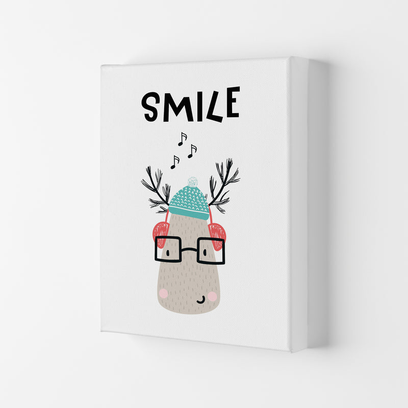 Smile Animal Pop  Art Print by Pixy Paper Canvas