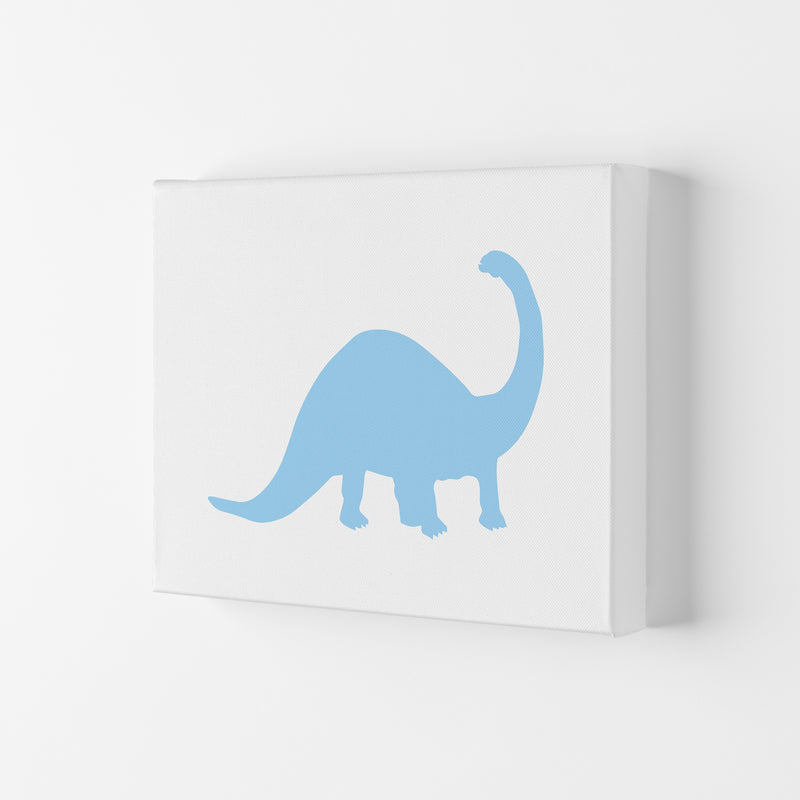 Sauro Light Blue  Art Print by Pixy Paper Canvas