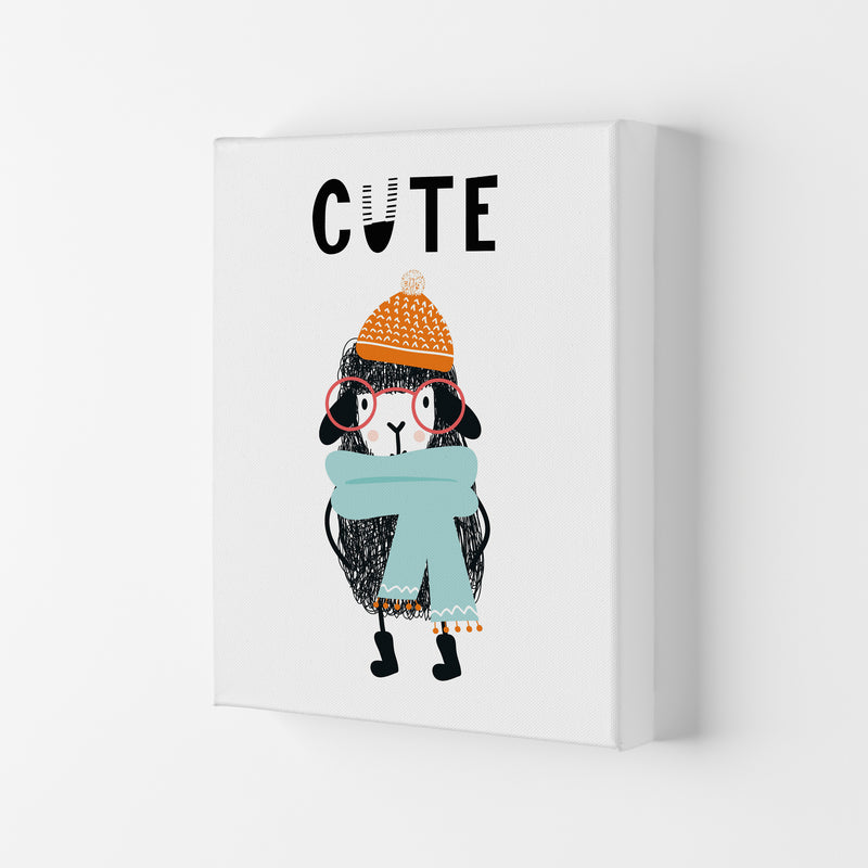 Cute Animal Pop  Art Print by Pixy Paper Canvas