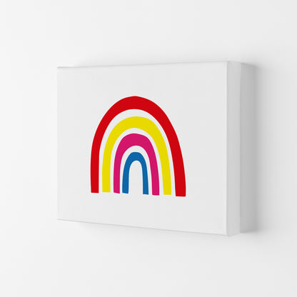 Rainbow Red  Art Print by Pixy Paper Canvas