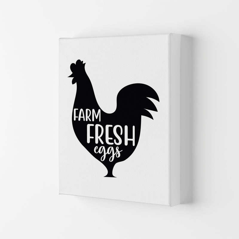 Farm Fresh Eggs  Art Print by Pixy Paper Canvas
