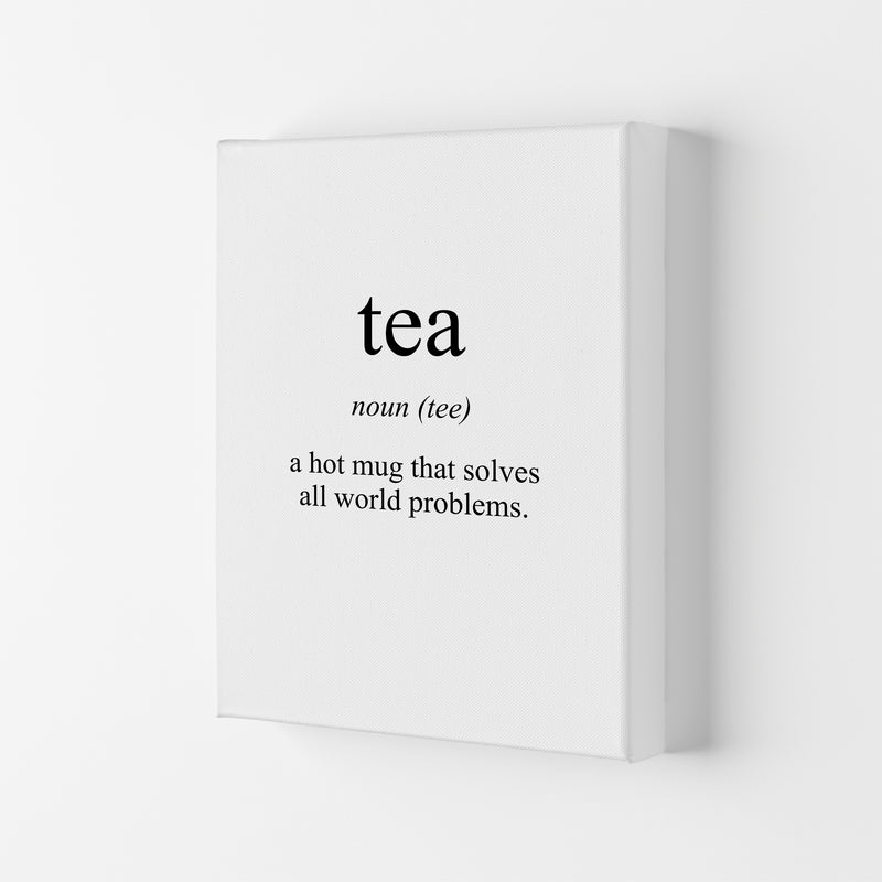 Tea Meaning  Art Print by Pixy Paper Canvas