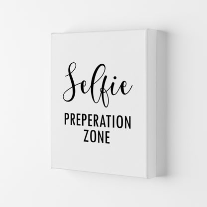 Selfie Preperation Zone  Art Print by Pixy Paper Canvas