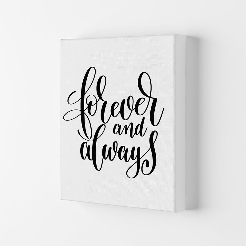 Forever And Always  Art Print by Pixy Paper Canvas