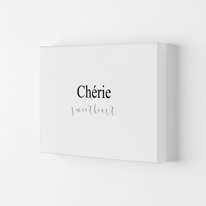 Cherie  Art Print by Pixy Paper Canvas