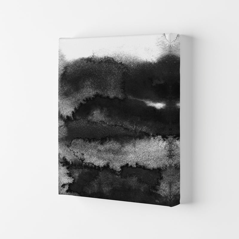 Majestic Monochrome Watercolour 16 Art Print by Pixy Paper Canvas