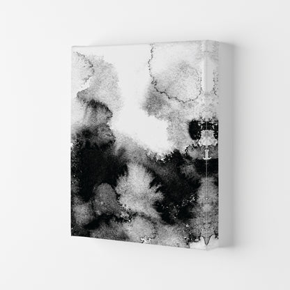 Majestic Monochrome Watercolour 12 Art Print by Pixy Paper Canvas