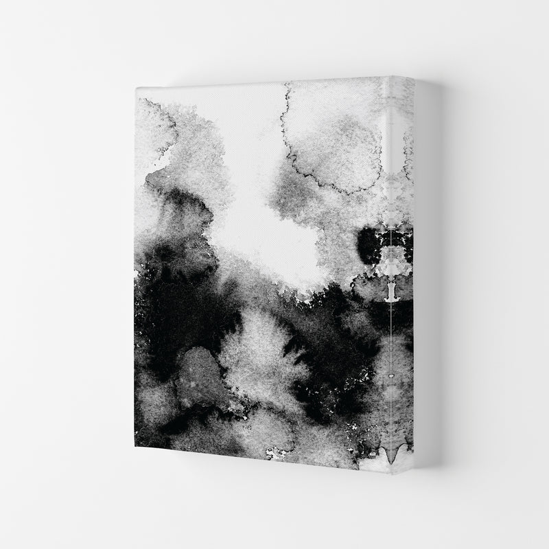 Majestic Monochrome Watercolour 12 Art Print by Pixy Paper Canvas