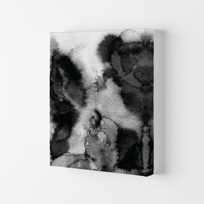 Majestic Monochrome Watercolour 11 Art Print by Pixy Paper Canvas