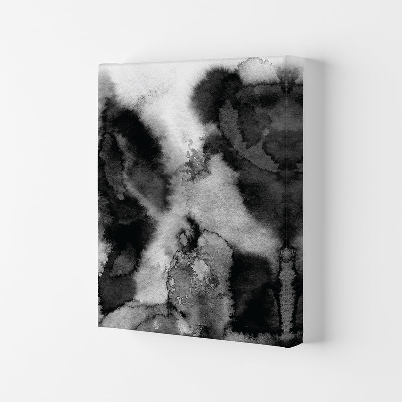 Majestic Monochrome Watercolour 11 Art Print by Pixy Paper Canvas