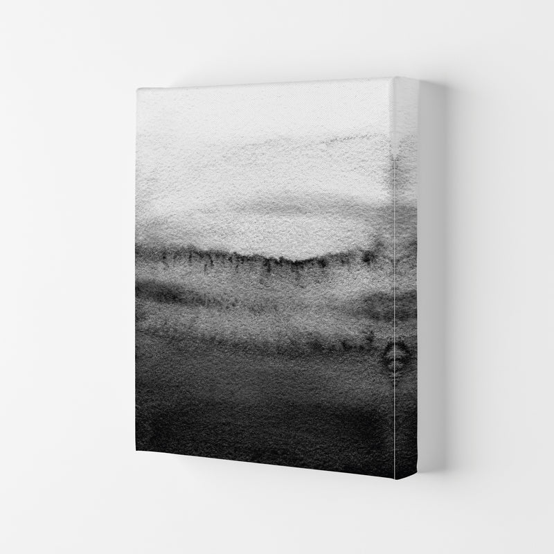 Majestic Monochrome Watercolour 18 Art Print by Pixy Paper Canvas
