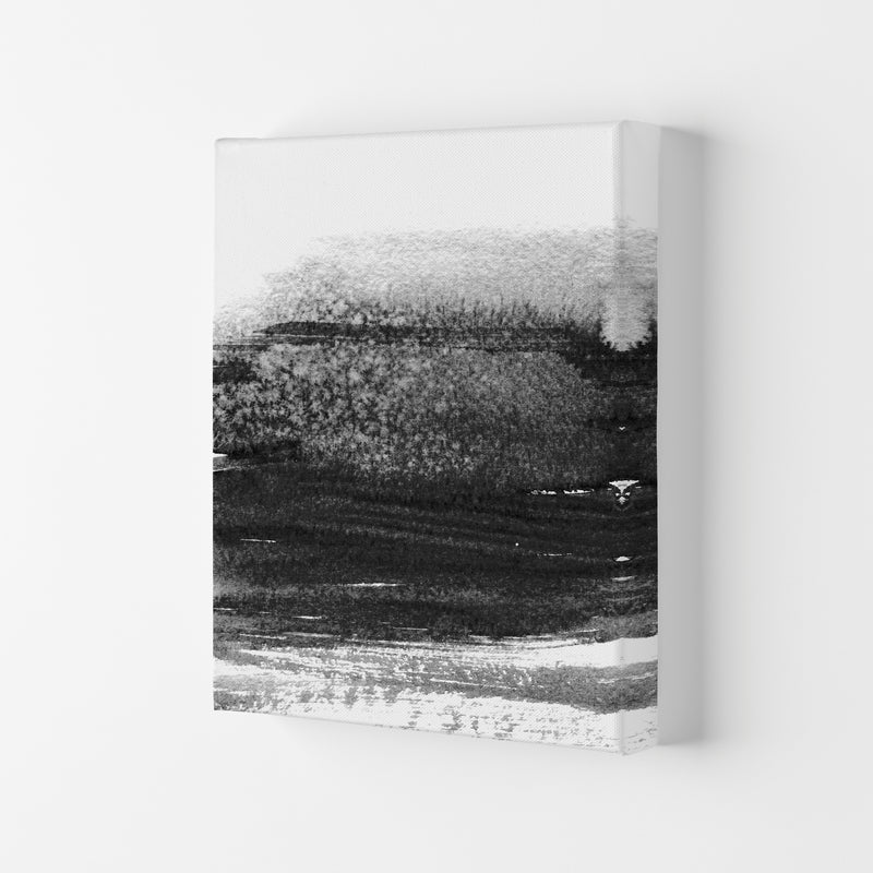 Majestic Monochrome Watercolour 01 Art Print by Pixy Paper Canvas
