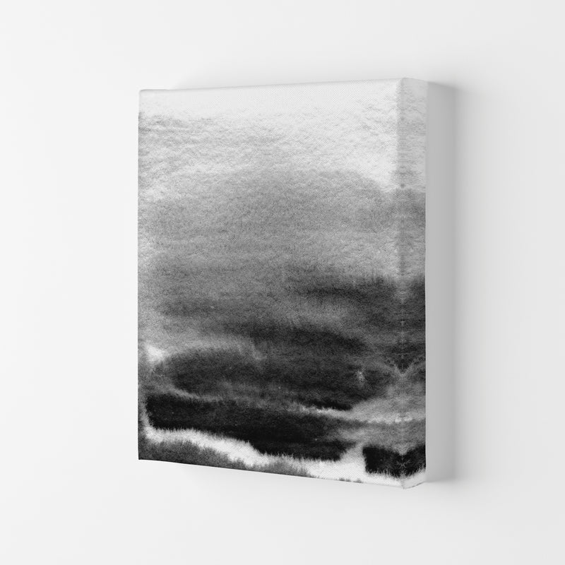 Majestic Monochrome Watercolour 02 Art Print by Pixy Paper Canvas
