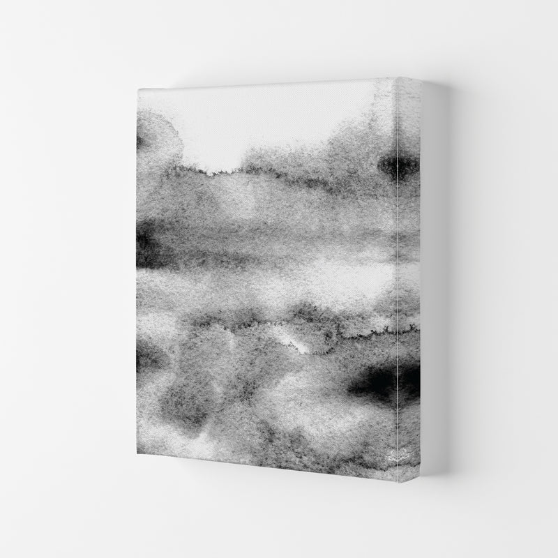 Majestic Monochrome Watercolour 04 Art Print by Pixy Paper Canvas