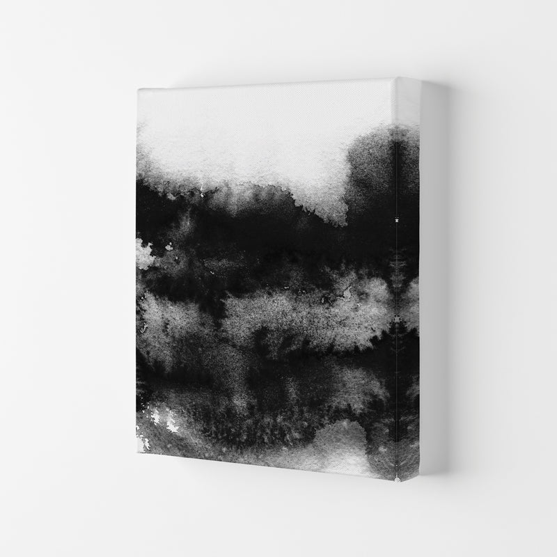 Majestic Monochrome Watercolour 05 Art Print by Pixy Paper Canvas
