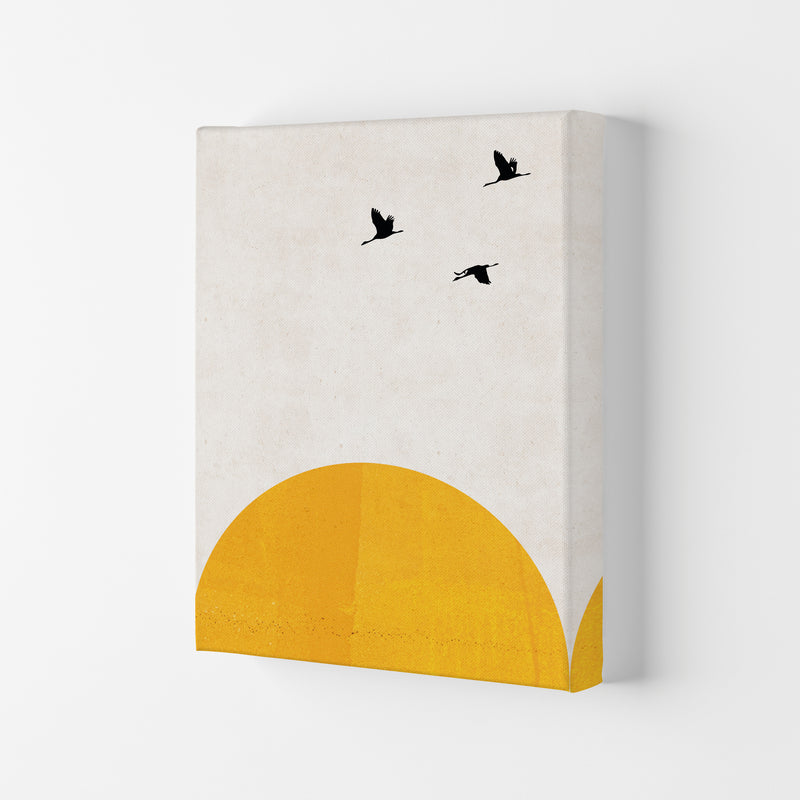 Rising sun Art Print by Pixy Paper Canvas