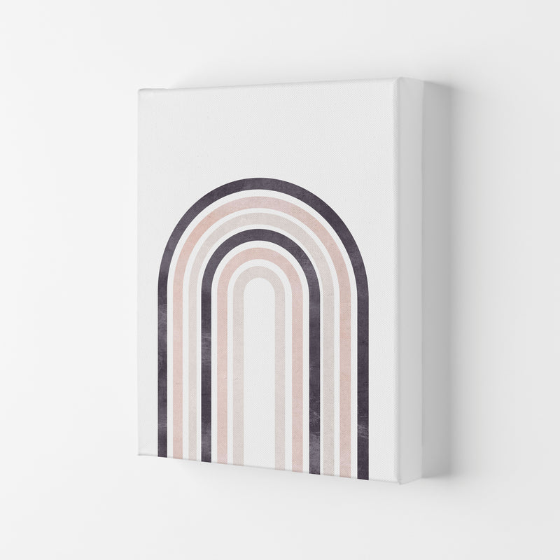 Rainbow pink cotton Art Print by Pixy Paper Canvas