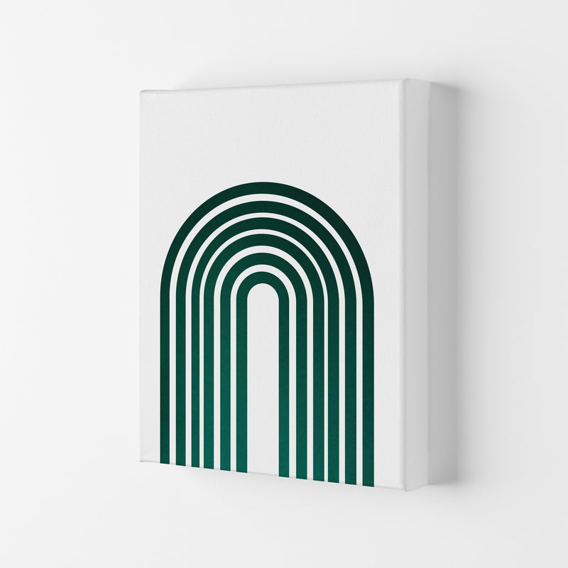 Rainbow emerald Art Print by Pixy Paper Canvas