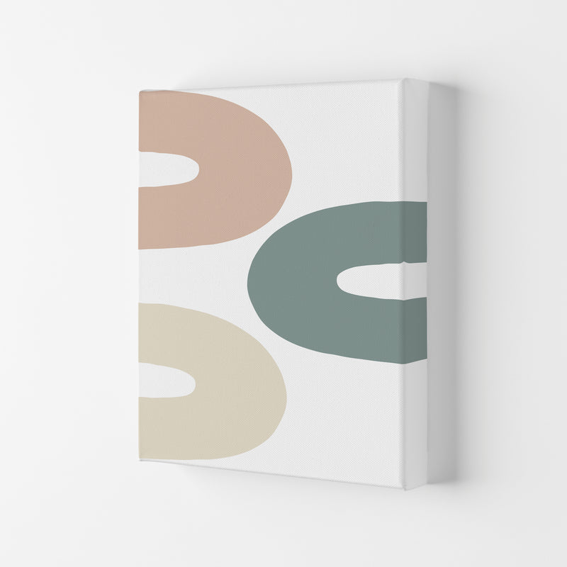 Inspired Three Rainbows Art Print by Pixy Paper Canvas
