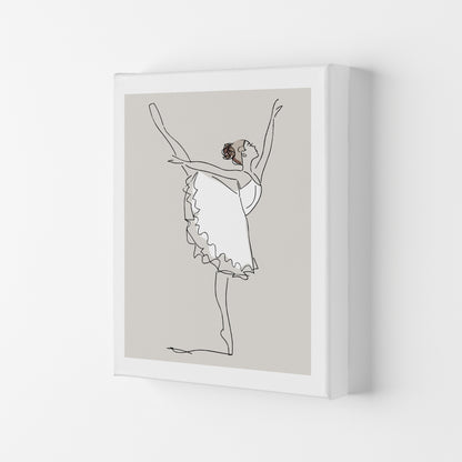 Inspired Stone Ballerina Art Print by Pixy Paper Canvas