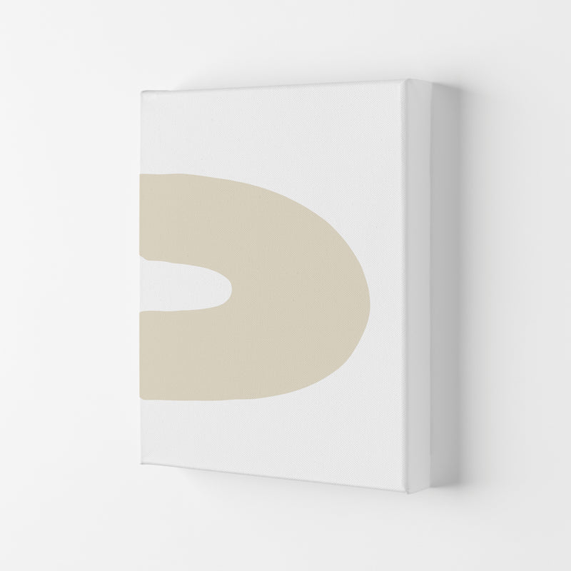 Inspired Side Beige Rainbow Art Print by Pixy Paper Canvas