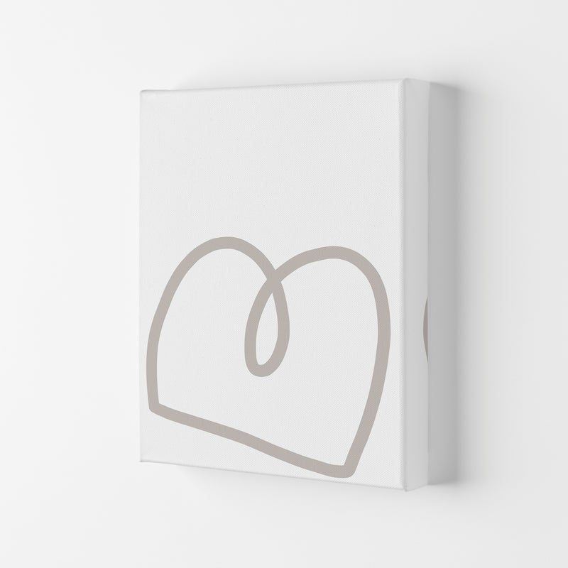 Inspired Stone Line Art Art Print by Pixy Paper Canvas