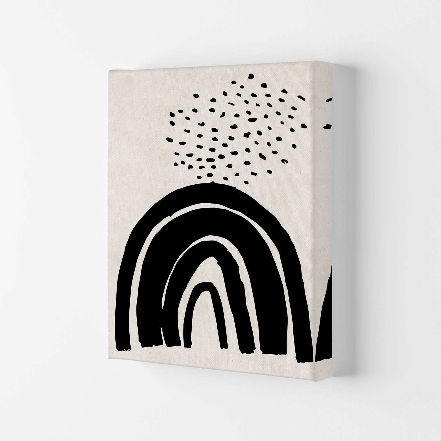 Autumn Raine abstract Art Print by Pixy Paper Canvas