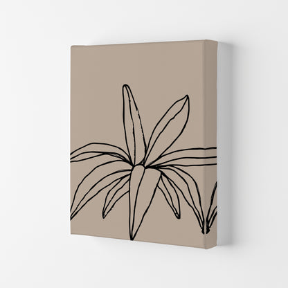 Autumn Leaf abstract Art Print by Pixy Paper Canvas