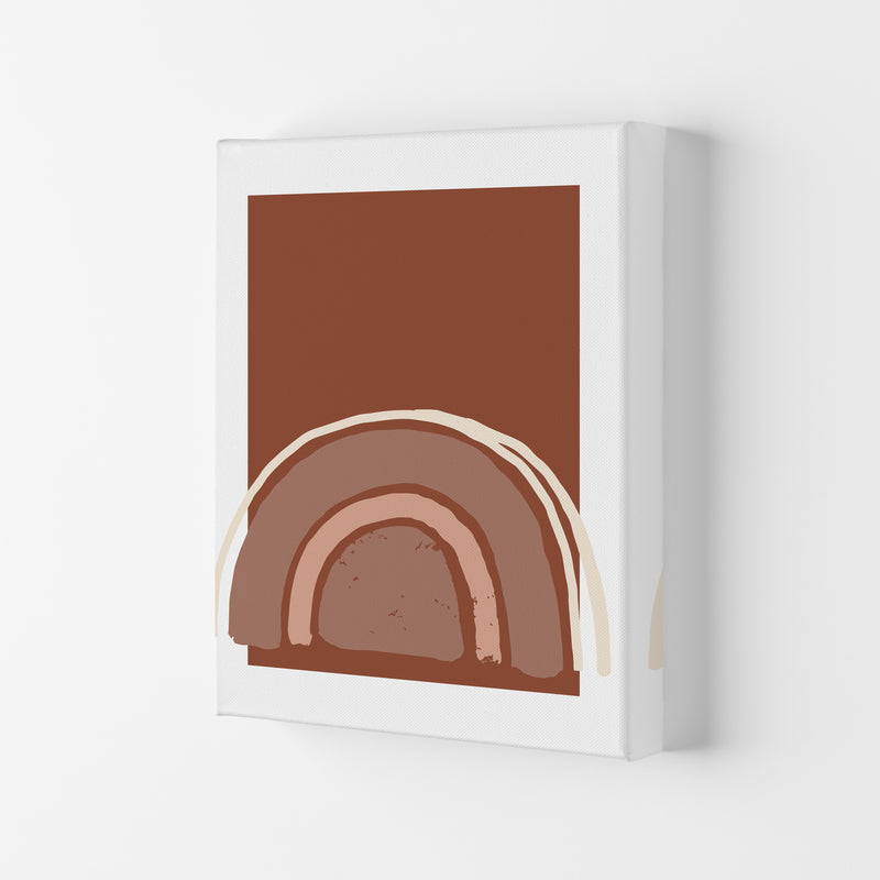 Autumn Camilla abstract Art Print by Pixy Paper Canvas