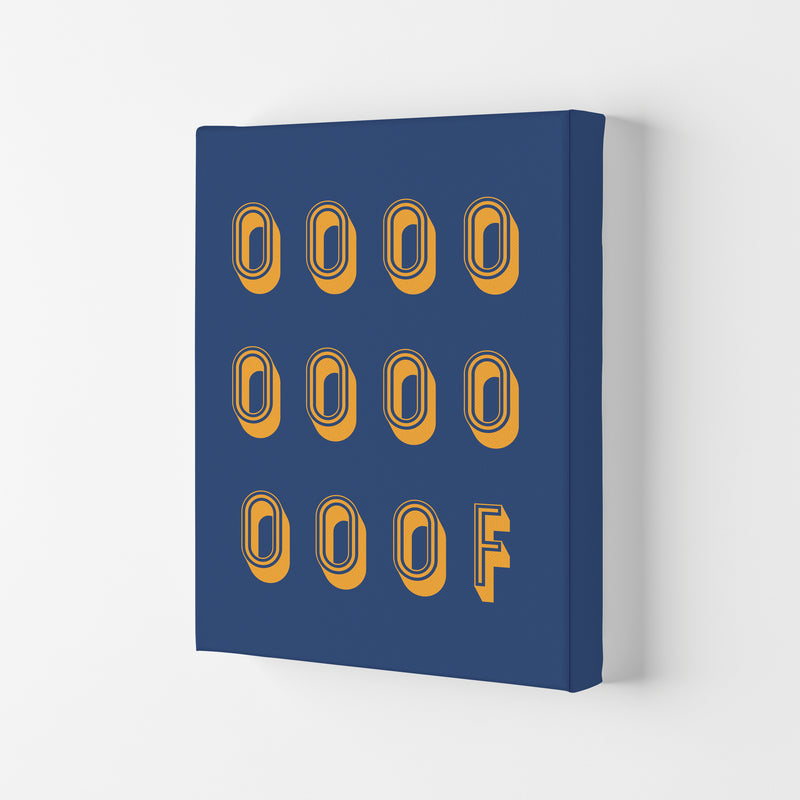 Ooof Art Print by Pixy Paper Canvas
