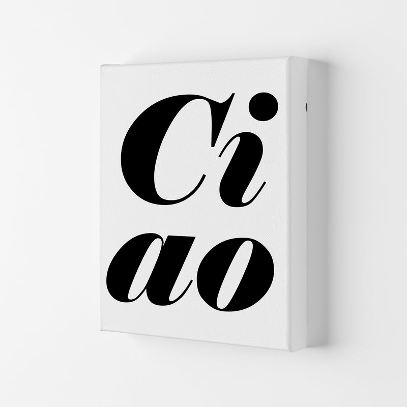 Ciao Art Print by Pixy Paper Canvas