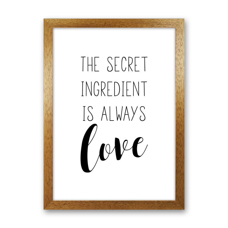 The Secret Ingredient Modern Print Oak Grain