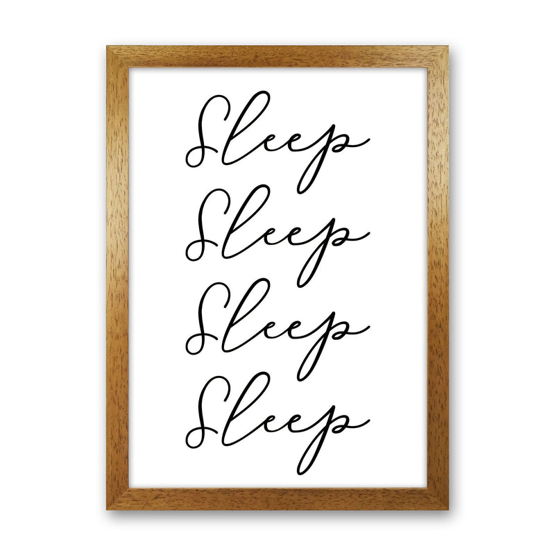 Sleep Modern Print Oak Grain